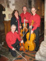 The MS String Quartet in Burntwood, Staffordshire