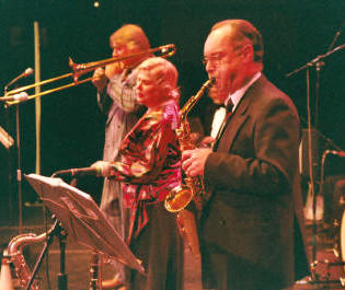 The EL Jazz Band in Ledbury, Herefordshire