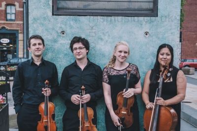 The MR String Quartet in Elland, 