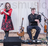 The DF Ceilidh Duo in Perth, the Scottish Highlands