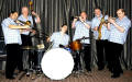The ME Jazz Band in Abergavenny, South Wales