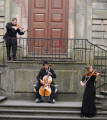 The EM String Trio in Nelson, Lancashire