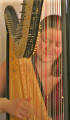 Harpist: Rebecca in Buxton, Derbyshire