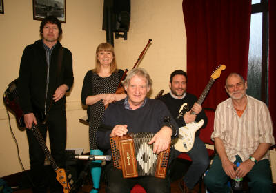 The HP English Barn Dance Band Ceilidh band ready to play - in Essex and Suffolk