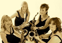 The ST Saxophone Quartet in Westminster, 