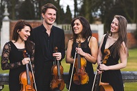 The LS String Quartet in Winchester, Hampshire