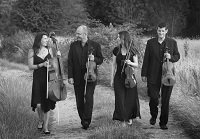 The KI String Quartet in Great Malvern, Worcestershire