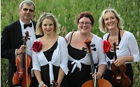 The CB String Quartet in Liverpool, Lancashire