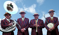 The AC Trad Jazz Band in Lymington, Hampshire