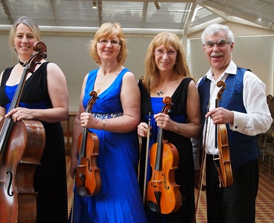 The SC String Quartet in Oswestry, Shropshire