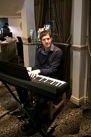 Pianist David in Atherstone, Warwickshire