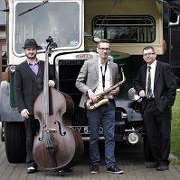 The AL Jazz Trio in Lyme Regis, Dorset