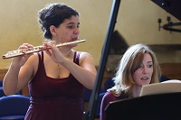 The AN Flute & Piano Duo in Brighouse, 