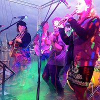 The AT Celtic Ceilidh Band in Great Yarmouth, Norfolk