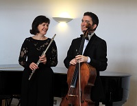 The DB Flute & Cello Duo in Dagenham, 