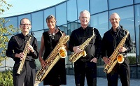 The SF Saxophone Quartet in Knaresborough, 