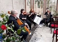 The SC String Quartet in Perth, the Scottish Highlands