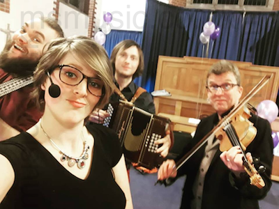 The HT Ceilidh Band in Chatham, Kent