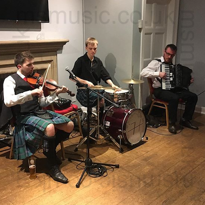 The SH Ceilidh Band in Southport, Lancashire