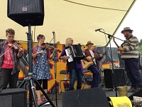 The TP Ceilidh Band in Mid Wales